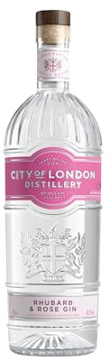 City of London Rhub Rose Gin mild Grossbritannien inkl. FeinWert E-Book (1 x 0.7 l)