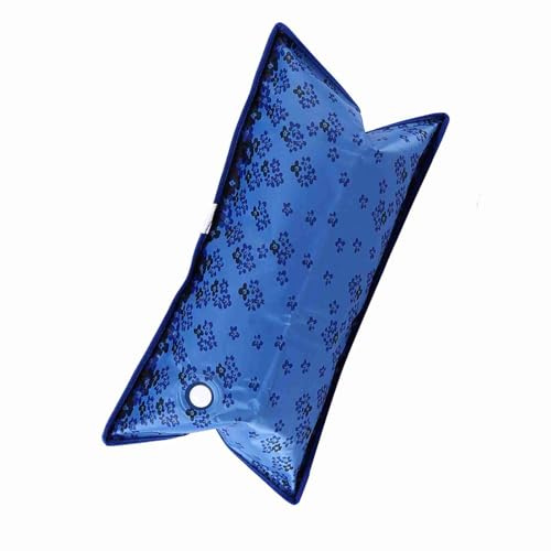 LUCKDANO Kylkuddefyllning Kylkudde Multifunktionell Kudde för hem- och Resedesign 55x35cm mörkblå (55 * 35 cm)