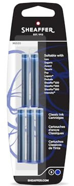 Sheaffer Skrip Füllfederhalter Classic Tintenpatrone - Deluxe blau (5 Pro Karte)