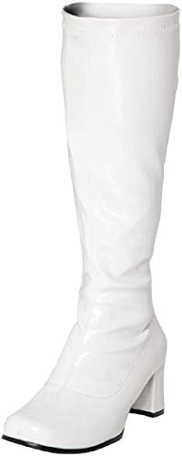 Buckle Shoes - (BS12733 NEW Ladies Womens Fancy Dress Party GO GO Boots 1960s & 1970s Retro