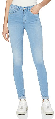 ONLY Damen Onlroyal Hw Sk Jeans Bb Bj13333 Noos, Light Blue Denim, S / 34L