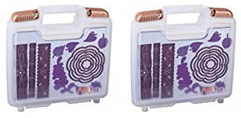 ArtBin Magnetic Die Storage Case - Clear Storage Container, 6978AB (Pack of 2)