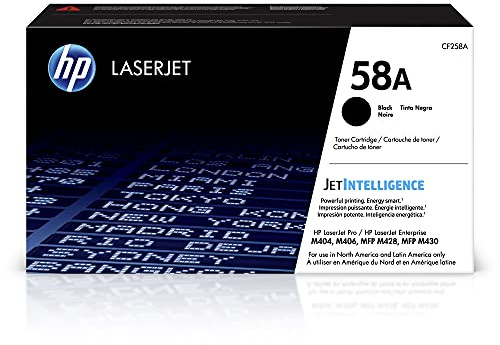 HP 58A (CF258A) Black Original Toner Cartridge