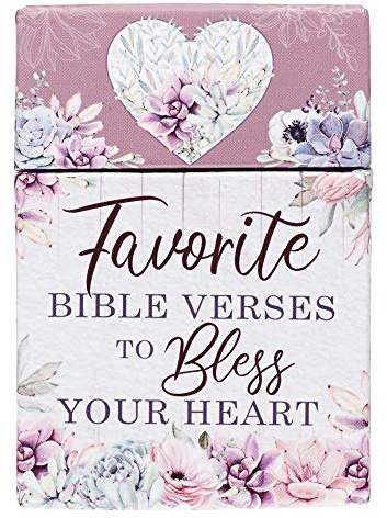 Box of Blessings Favorite Bible Verses To Bless Your Heart
