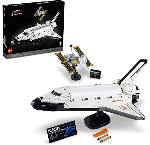 LEGO NASA Space Shuttle Discovery 10283 Build and Display Model for Adults, New 2021 (2,354 Pieces)