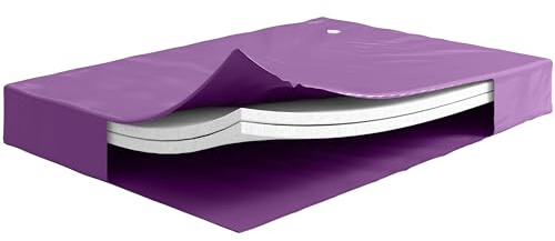 The Bedroom Store Semi-Waveless 60%, Hardside Water Bed Mattress, Contains Two Wave Reducing Fiber Layers, Bladder Corners are Reinforced, 18ml Smooth Vinyl (Queen (U.S. Standard))