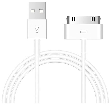 ZLONXUN USB Kabel/Ladekabel Originalqualität Kompatibel mit iPhone 4/4S, iPad 1 2 3, iPod Touch 4 3 2 2 1, iPod Classic 3 2 1