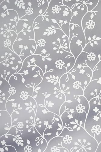 d-c-fix Klebefolie Metallic Flower Tendril - selbstklebende Folie wasserdicht realistische Deko für Möbel, Tisch, Schrank, Tür, Küchenfronten Möbelfolie Dekofolie Tapete 67,5 cm x 1,5 m