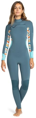 Roxy - 4/3 Swell Series FZ GBS Traje de Neopreno Completo, Mujer, Starglazer, 6