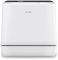 Hermitlux Table Top Dishwasher for 5 Place Settings (5L Tank), Countertop Dishwasher with 6 Programmes Including 360° Spray Arms | Hot - Air Drying | Energy Class D | No Installation
