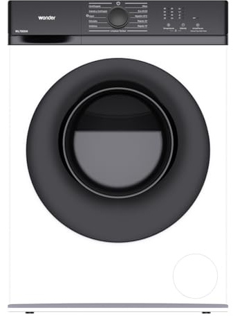 Wonder Lavadora 7Kg Carga Frontal Blanco WL7202AI. 1600W, 1200rpm, Motor Inverter, 11 Programas, Función Stop&Go, Tambor Diamante, Clase de Eficiencia Energética A