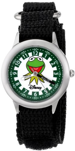 Disney Kids' Stainless Steel Time Teacher Analog Quartz Watch