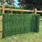 Artificial Conifer Hedge Plastic Privacy Screening Garden Fence 1.5m High x 3m Long (4ft 11 x 9ft 10)