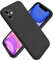 Newseego Case Compatible with iPhone 11, Flexible and Slim Liquid Silicone Protective Case All-inclusive Lens iPhone 11 Case 360° Full Coverage Shockproof Bumper Case for iPhone 11-Black