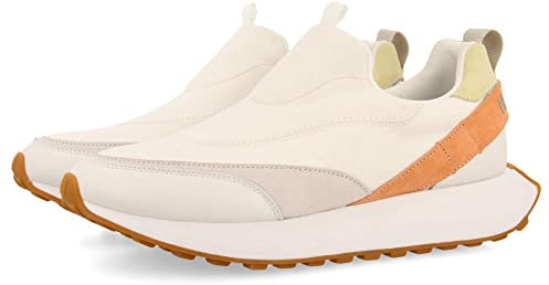 Sneakers bianche stile slip-on per donna marusi
