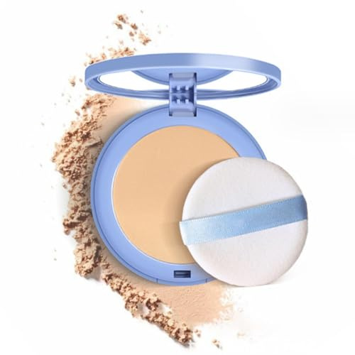 Polvos Fijadores Maquillaje, Duradero Polvos Matificantes, Polvo Mate Húmedo Y Seco Control Del Grasa Polvos Maquillaje, Acabado Mate Polvos Sueltos Adecuados Para Todo Tipo De Pieles, 10g,