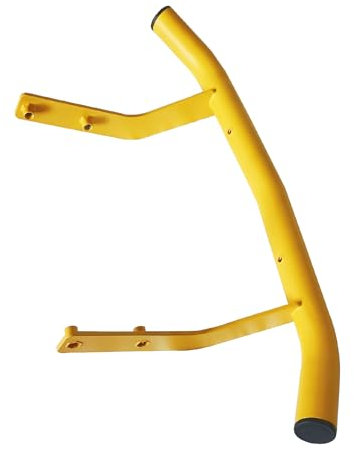 Gabasinover Parti di ricambio giallo Heavy Duty Black Front Bumper Kit Compatibile con Troy-Bilt Cub Cadet Columbia MTD XT1 XT2 LX42 LX46 GT50 ST54 683-05155-0637 19A30020O