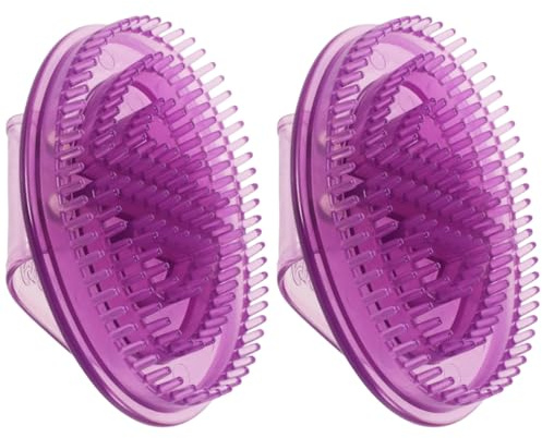 2x Belly Massager,Silicone Manual Meridian Massage Brush,Meridian Massage Brush,Handheld Silicone Body Massager For Feet, Legs, Hands, Neck, Muscles,Arms Handheld Body Massagers Relieve Muscle Fatigue