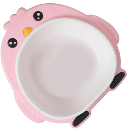 FOYTOKI Waschbecken aus Dickem PP Cartoon design Kompakter Badeeimer für Neugeborene und Vielseitig als Waschtrog und Aufbewahrung Geeignet Robust und Tragbar für Haushalt und