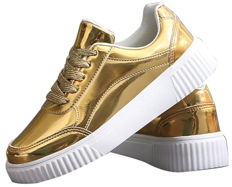 Platta sandaler, dam, eleganta strass – glitter, sneakers, dam, ventilerande, fritidsskor, enfärgade joggingskor, moderiktiga löparskor, bekväma sportskor med paljetter, sneakers