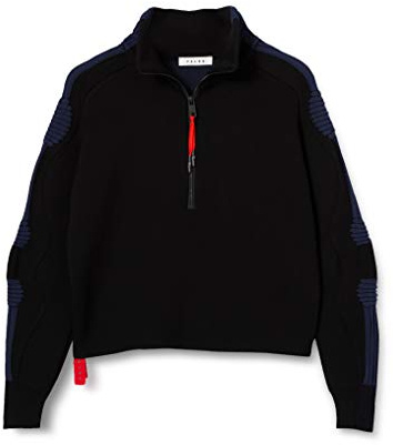 FALKE Troyer(Pullover)-64113, Felpa da Uomo, Nero, XS