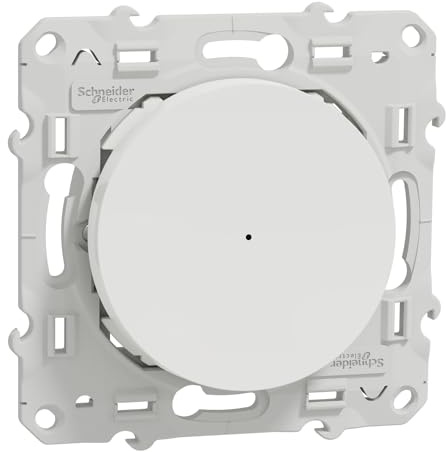 Schneider Electric Wiser Wippschalter Wippschalter, 1 Wege Weiß IP 20 10A, Kunststoff