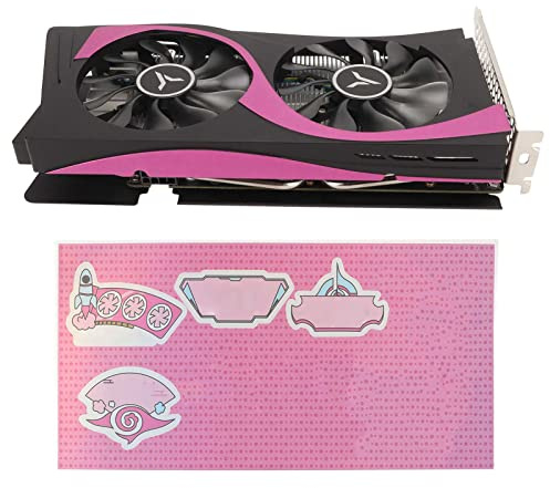 ciciglow Gaming-Grafikkarte, 6G/192bit/GDDR6 Diskrete Grafikkarte 1530/1785MHz Desktop-Computer-Grafikkarte GTX1660 PCI Express 3.0 Grafikkarten für DVI D