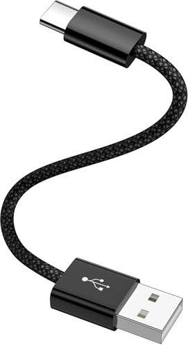 USB C-kabel, 0,3 m till iPhone 17, 16 Pro Max, Plus, bilkabel, 18 W USB till USBC, datakabel, nylon, typ C-laddningskabel, android bilkabel för Samsung Galaxy S26 Ultra A17 A16