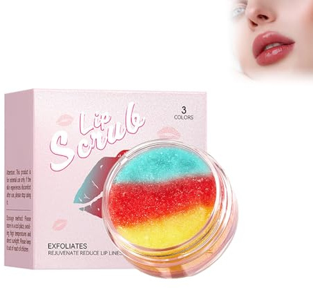 Hppsctink Barra de labios tricolor, 20g Bálsamo labial nutritivo tricolor, Hidratante y nutritiva, Larga duración, Labios hidratados, Lipsticks