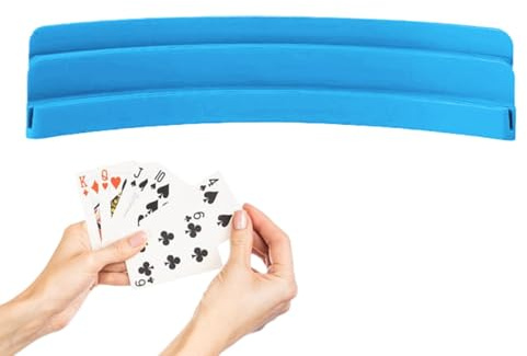 Game Card Holder - Poker Card Kids Racks | Board Game Supplies, Playing Aids, Professional Deck Collectibles, Storage Case for Poker Parties