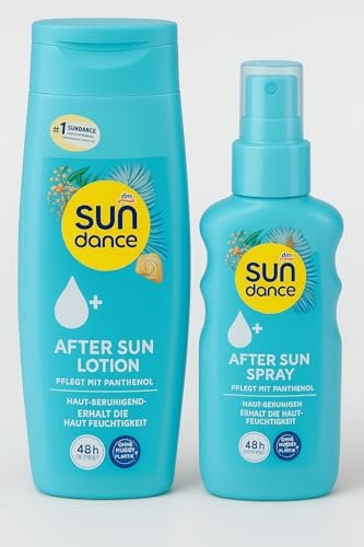 SUNDANCE After Sun Lotion (200 ml) + After Sun Spray (200 ml) + PurLife Sticker
