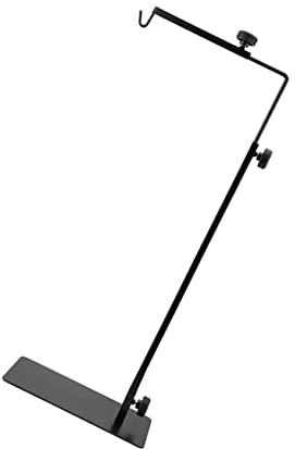 PENIKOKO Support Métallique Réglable Pour Lampe Chauffante Reptiles Résistant Et Pratique Protège Les Brûlures Compatible Lampes Céramiques Pour Terrariums