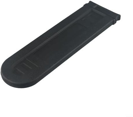 Filteilect Protection de barre de tronçonneuse pour tronçonneuse de 20,3 à 30,5 cm, protecteur de fourreau en plastique pour plaque de guidage, convient aux tronçonneuses de 31 cm x 9 cm, noir