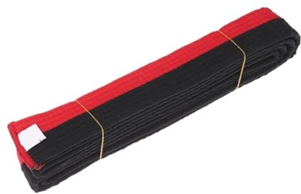 WUYXTO Taekwondo bälte 2 st 200 cm färgglad kampsport karate judo vägsuniformstillbehör bomull för Taekwondo