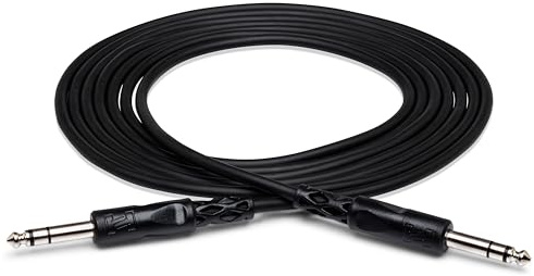 Hosa CSS-105 1/4 Inch TRS to Same Balanced Interconnect, 5 Feet