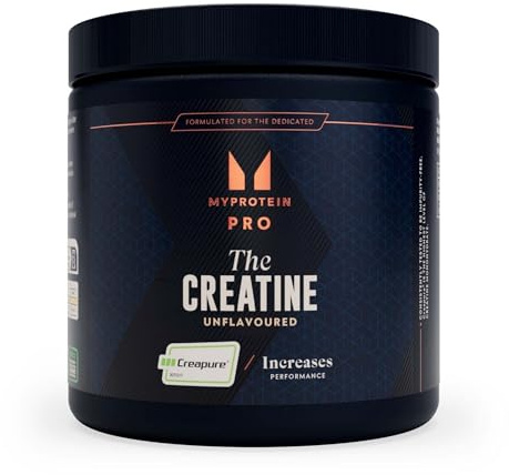 Myprotein THE Creatine Creapure® en Polvo 250g | 3.4g por Ración | Pureza garantizada del 99,99 % | Mejora el Rendimiento y la Potencia en Ejercicio de Alta Intensidad | Sin Sabor, Fácil de Mezclar