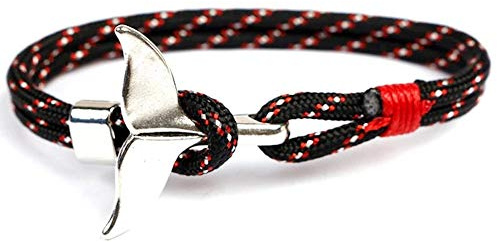 EXINOX armband sjöfart val | Män kvinnor | marint liv | Färg silver svart, röd och vit
