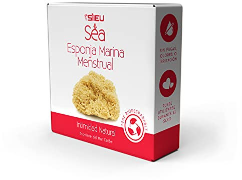Sileu Sea - Spugna marina mestruale naturale riutilizzabile - 1 pezzo