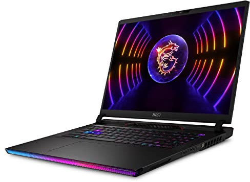 MSI Raider GE78HX 13VI-201ES - Ordenador portátil Gaming 17 QHD+(2560x1600), 240Hz (i7-13700HX, 32GB RAM, 1TB SSD, RTX 4090 16GB, Windows 11 Home Advanced) Black - Teclado QWERTY español