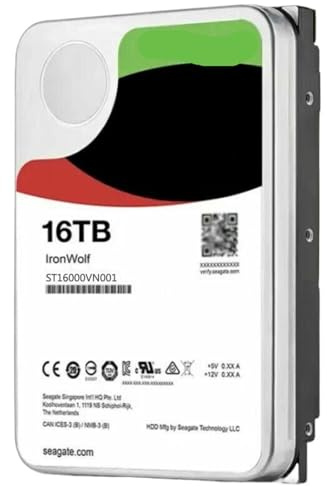 1pc For ST16000VN001 16T 16TB 7200/256M/SATA3NAS Hard Drive