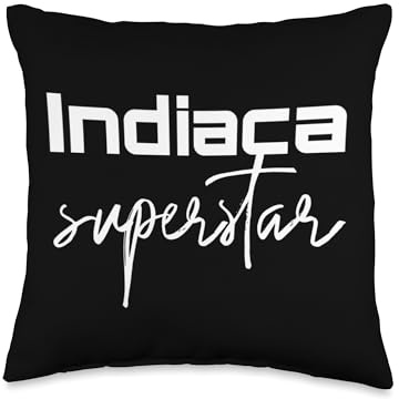 Indiaca Superstar Perfect Design for Fans and Players Throw Pillow