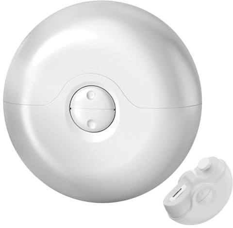 Automatic Nail Clipper with LED Light - Electric Nail File for Baby Kids Seniors, Rechargeable 2-in-1 Care System with Dust Collector, White