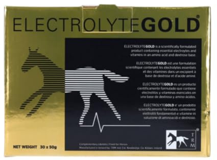 Elektrolyt guld 30 x 50 GR