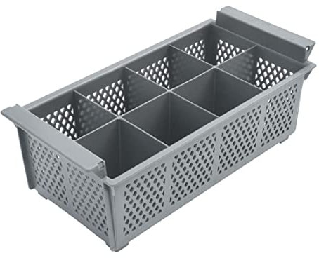 Kristallon P174 – Cesta de cubiertos para lavavajillas (, 8 compartimento