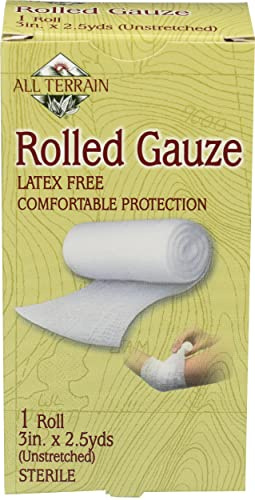 All Terrain Rolled Gauze 3 X 2.5, 2.5 YD