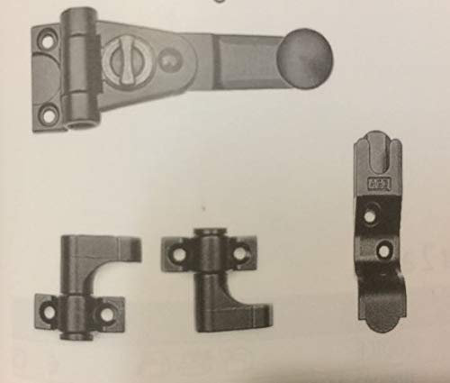 effedielle® CONFEZIONE BASE SPAGNOLETTA IN KIT AGB 2 ANTE MANIGLIA CHIUSURA SPAGNOLETTA.