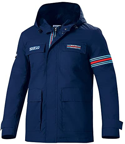 sparco De Campo Martini Giacca Unisex Adulto, multicolore, S