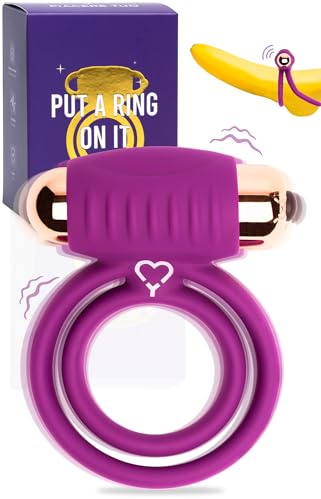 MySecretCase Anello Pene Uomo Sextoys - Anello Vibrante Per Lei E Lui, Vibratore Per Uomo Anello Vibrante, Cock Ring Vibratore Piccolo, Anello Per Erezione, Masturbatore Per Uomini