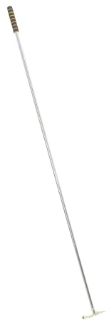 Healifty Support de Queue de Billard Télescopique en Acier Inoxydable Manche Orange et Pont Doré Accessoires pour Billard Pont de Queue Portable Compatible pour Salle de Loisirs