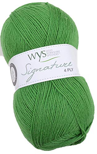 West Yorkshire Spinners Signature 4ply - Chocolate Lime - 395 wys sig 4ply